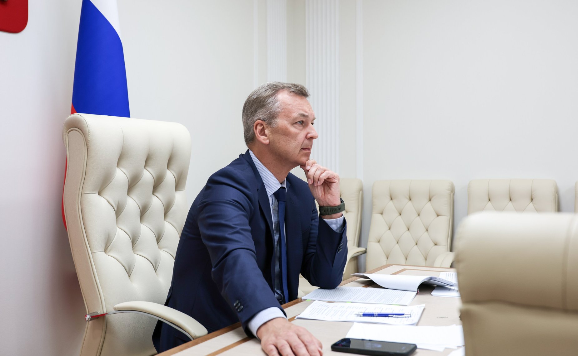 Первый заместитель Председателя Совета Федерации Андрей Яцкин принял участие в заседании комиссии Государственного Совета РФ по направлению «Энергетика»