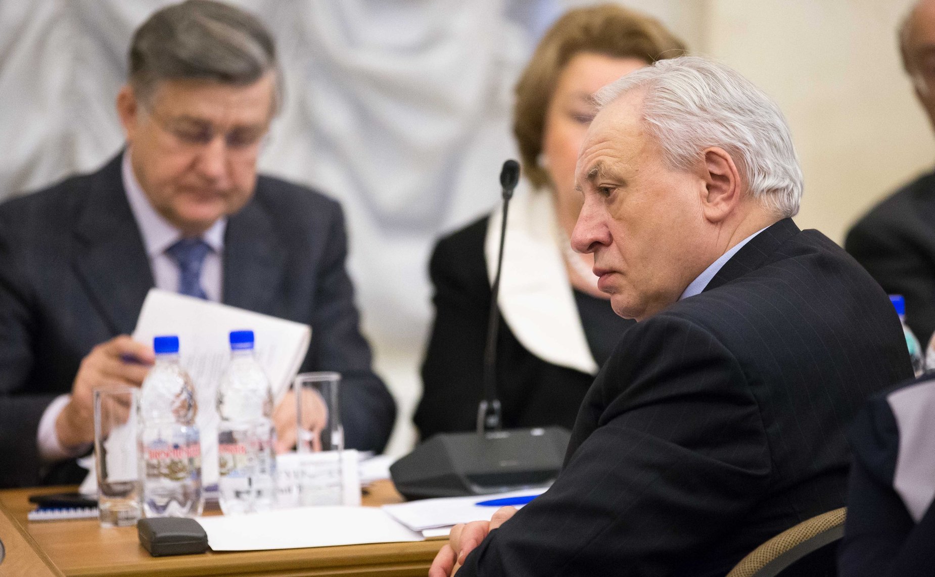 Совместное заседание Совета палаты и Президиума Российской академии наук