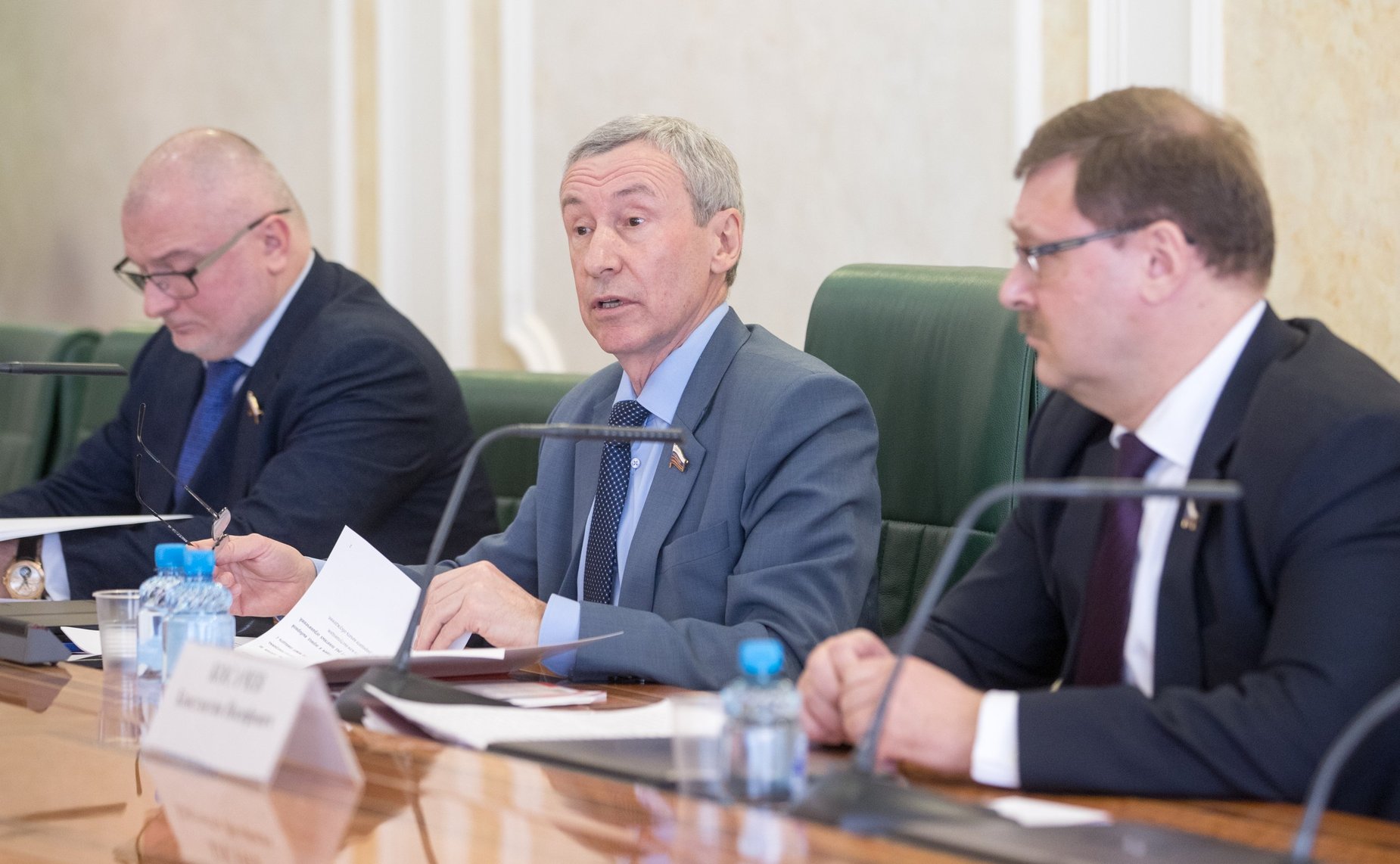 Расширенное заседание Временной комиссии СФ по защите государственного суверенитета и предотвращению вмешательства во внутренние дела РФ