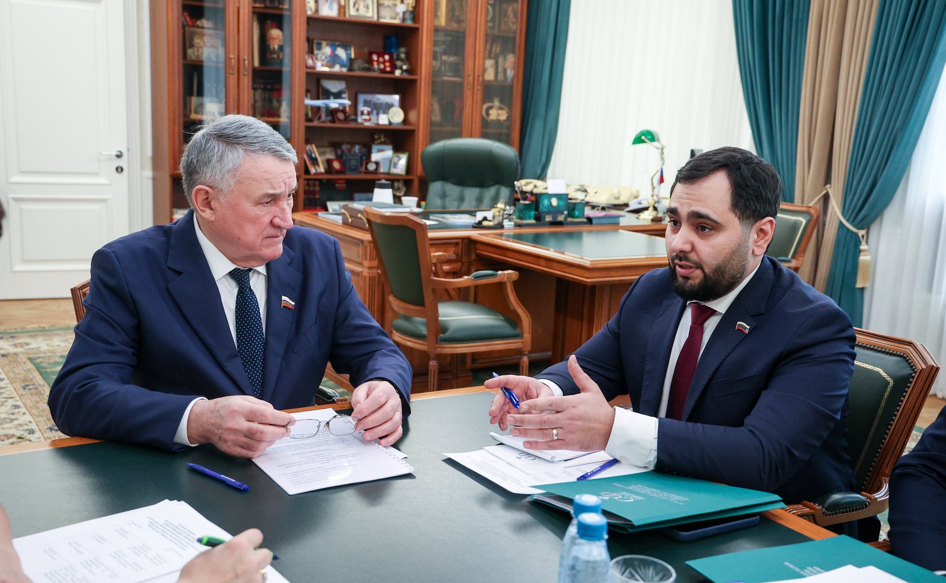 Совещание заместителя Председателя СФ Юрия Воробьева в рамках работы Межпарламентской комиссии по сотрудничеству между Федеральным Собранием РФ и Национальным Собранием Республики Армения