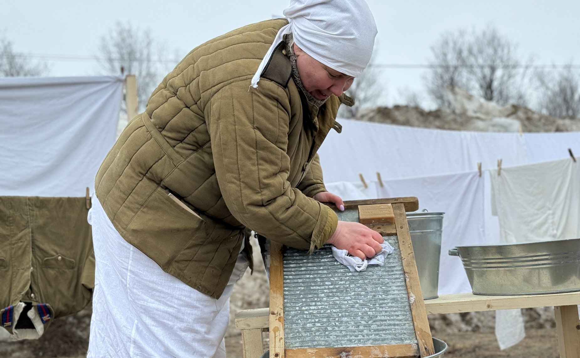Татьяна Сахарова приняла участие в торжественном митинге в Мурманской области