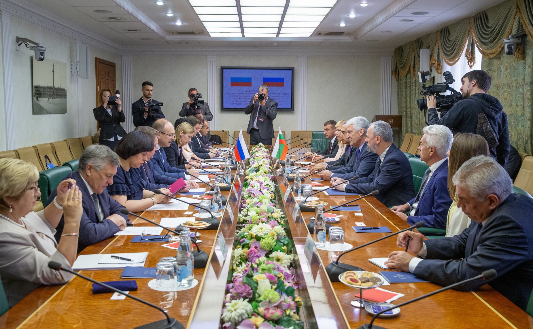 Встреча членов групп по сотрудничеству Федерального Собрания РФ и Народного Собрания Республики Болгарии
