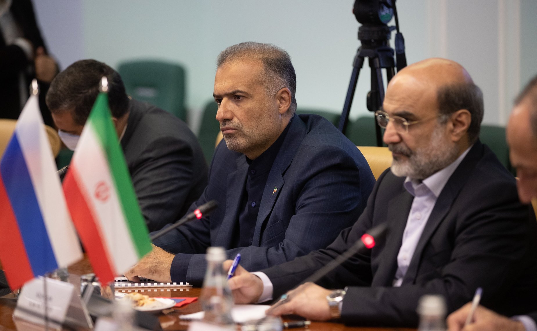 Встреча заместителя Председателя Совета Федерации Константина Косачева с руководителем Гостелерадио Исламской Республики Иран Абдулали Али-Асгари