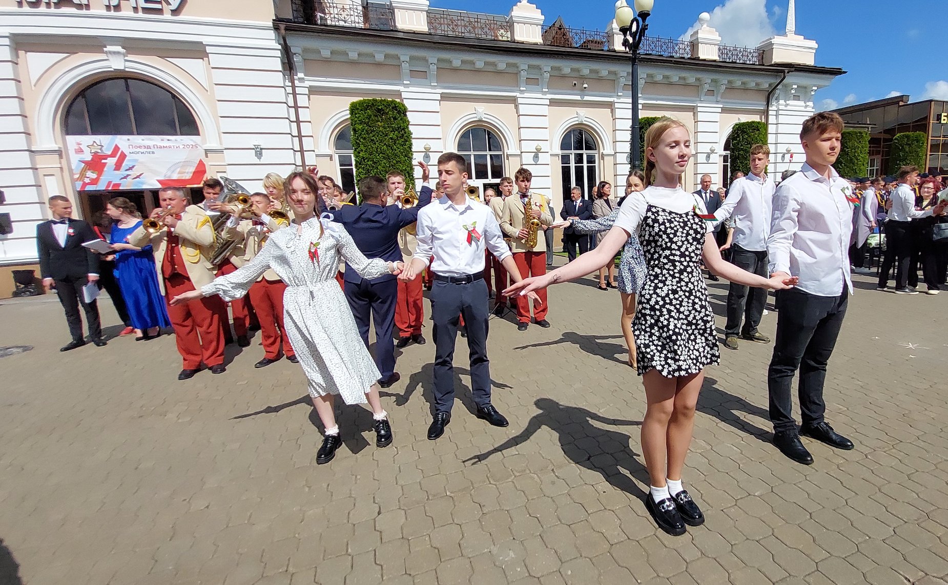 Участники проекта «Поезд Памяти» посетили Могилевскую область