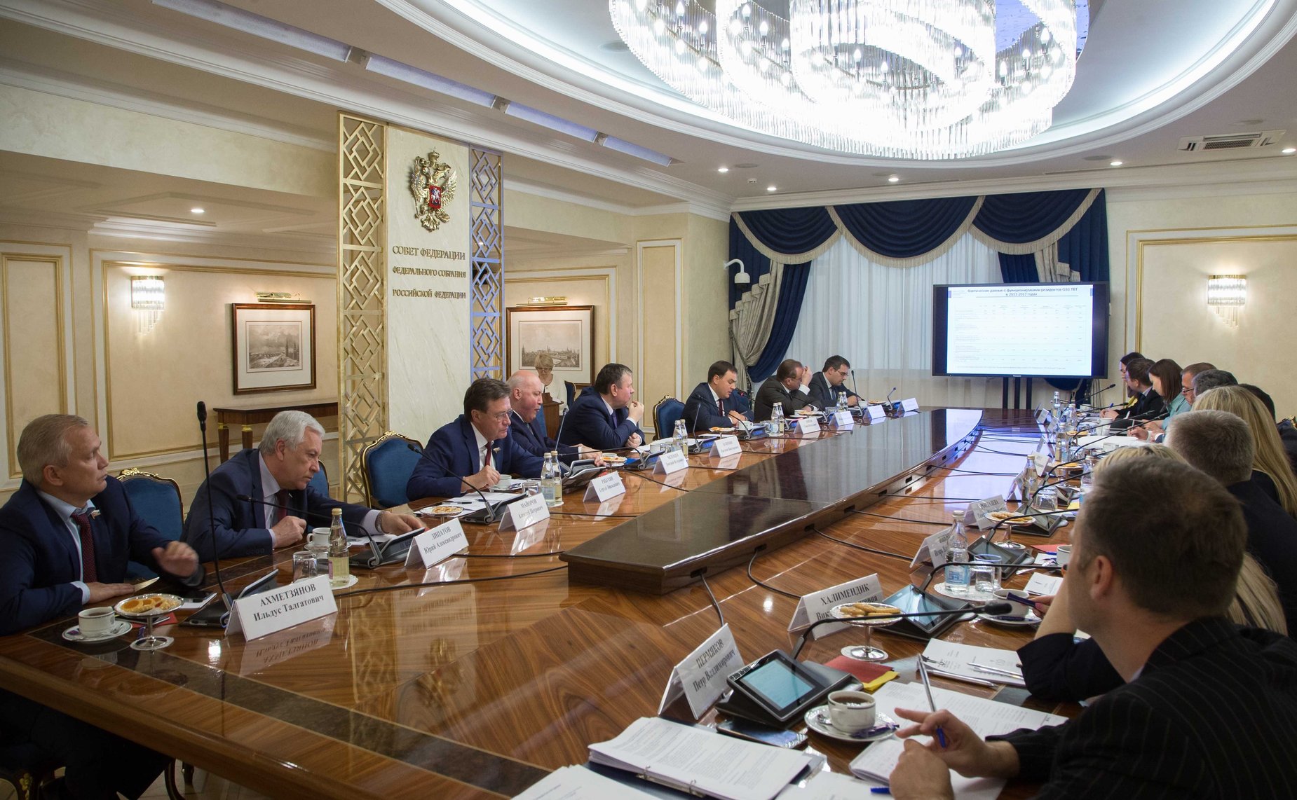 Совещание о мерах государственной поддержки резидентов особых экономических зон технико-внедренческого типа