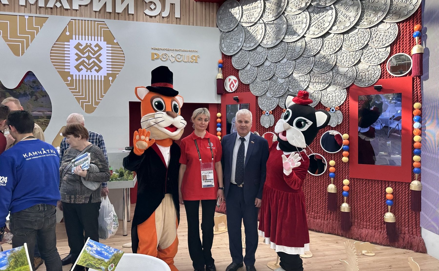 Сергей Мартынов высоко оценил уровень организации Недели туризма Марий Эл на ВДНХ