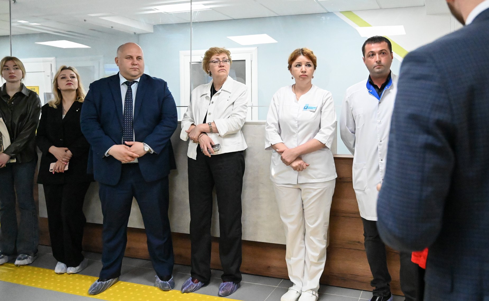 Оксана Хлякина посетила город Елец Липецкой области и вместе с главой города провели осмотр школ, медицинского колледжа и других социально значимых учреждений