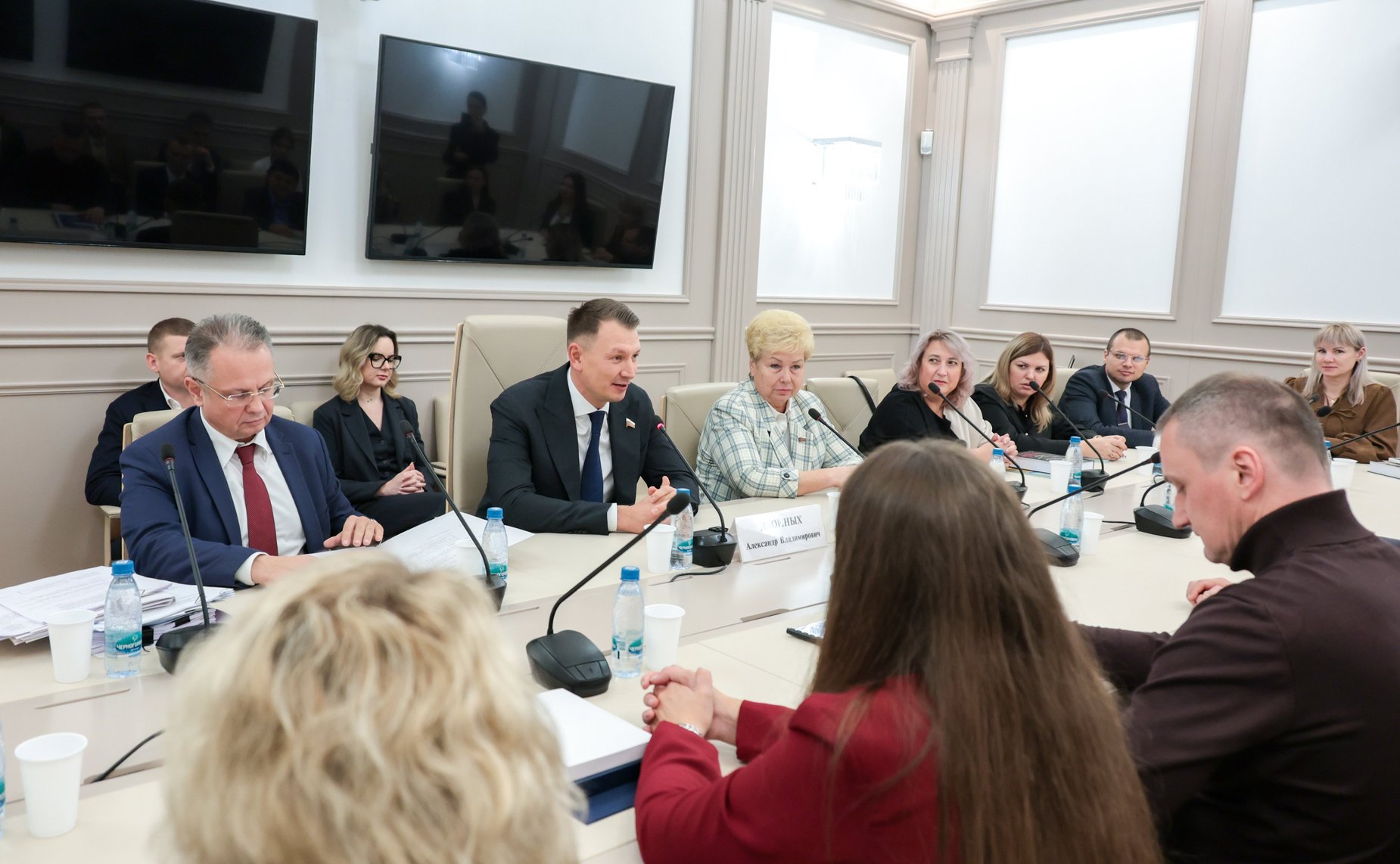 Встречи сенаторов Российской Федерации с делегацией Аппарата Народного Совета Луганской Народной Республики