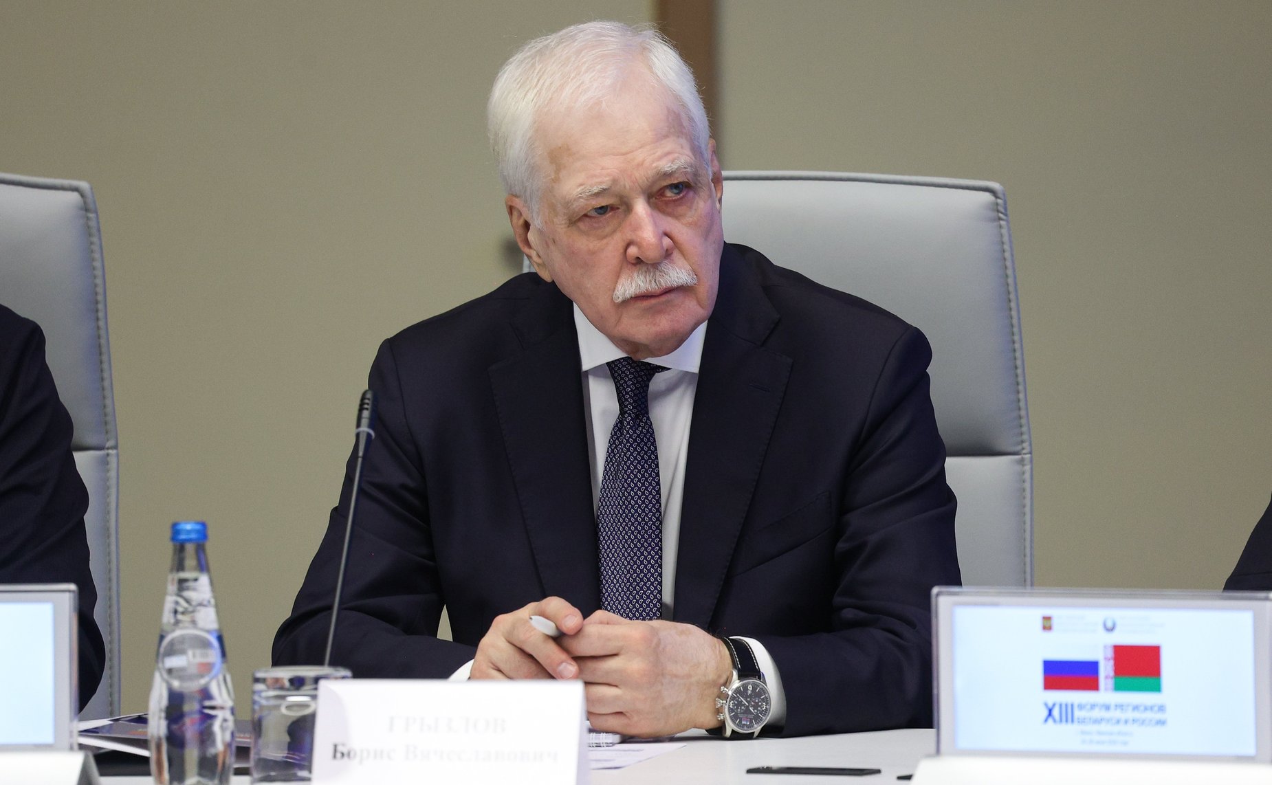 Встреча Председателя СФ Валентины Матвиенко и Председателя Совета Республики Национального собрания Республики Беларусь Натальи Кочановой с руководителями российских и белорусских регионов
