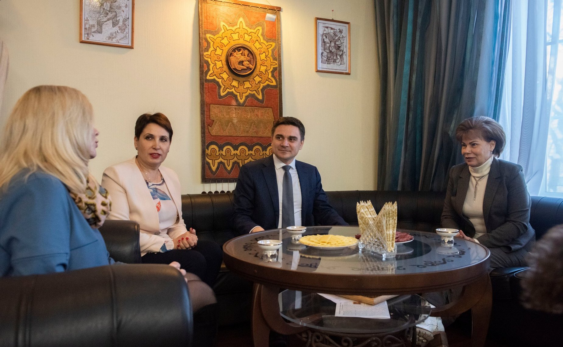 Татьяна Гигель встретилась с врио ректора Московского государственного университета технологий и управления имени К.Г.Разумовского