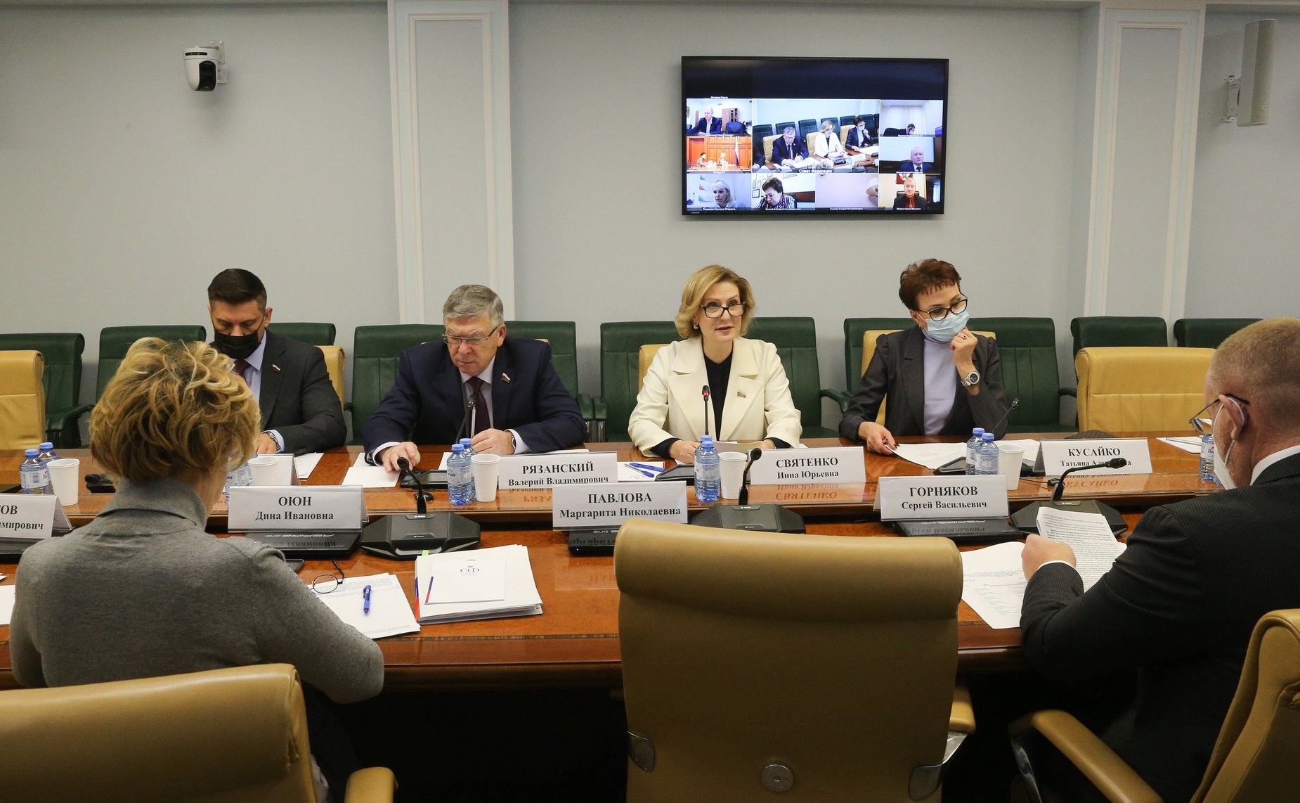 Совещание Комитета СФ по социальной политике на тему «О реализации национальных проектов в социальной сфере в условиях распространения новой коронавирусной инфекции»