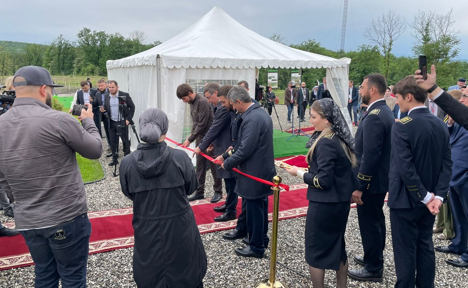 Мохмад Ахмадов рассказал об открытии в Чеченской Республике карбонового полигона и кампуса для исследования климатически активных газов