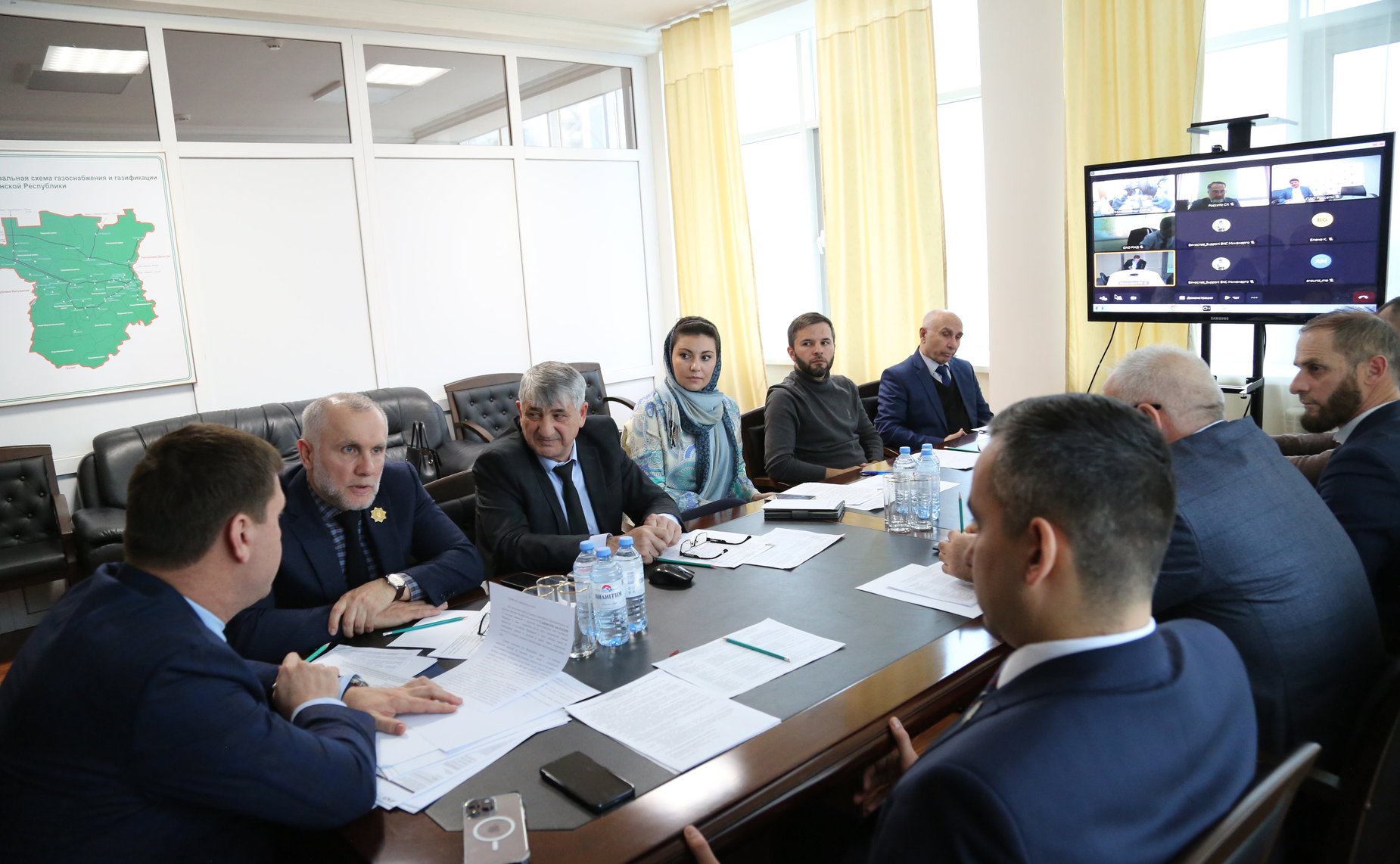 Делегация Совета Федерации во главе с Андреем Яцкиным посетила Чеченскую Республику