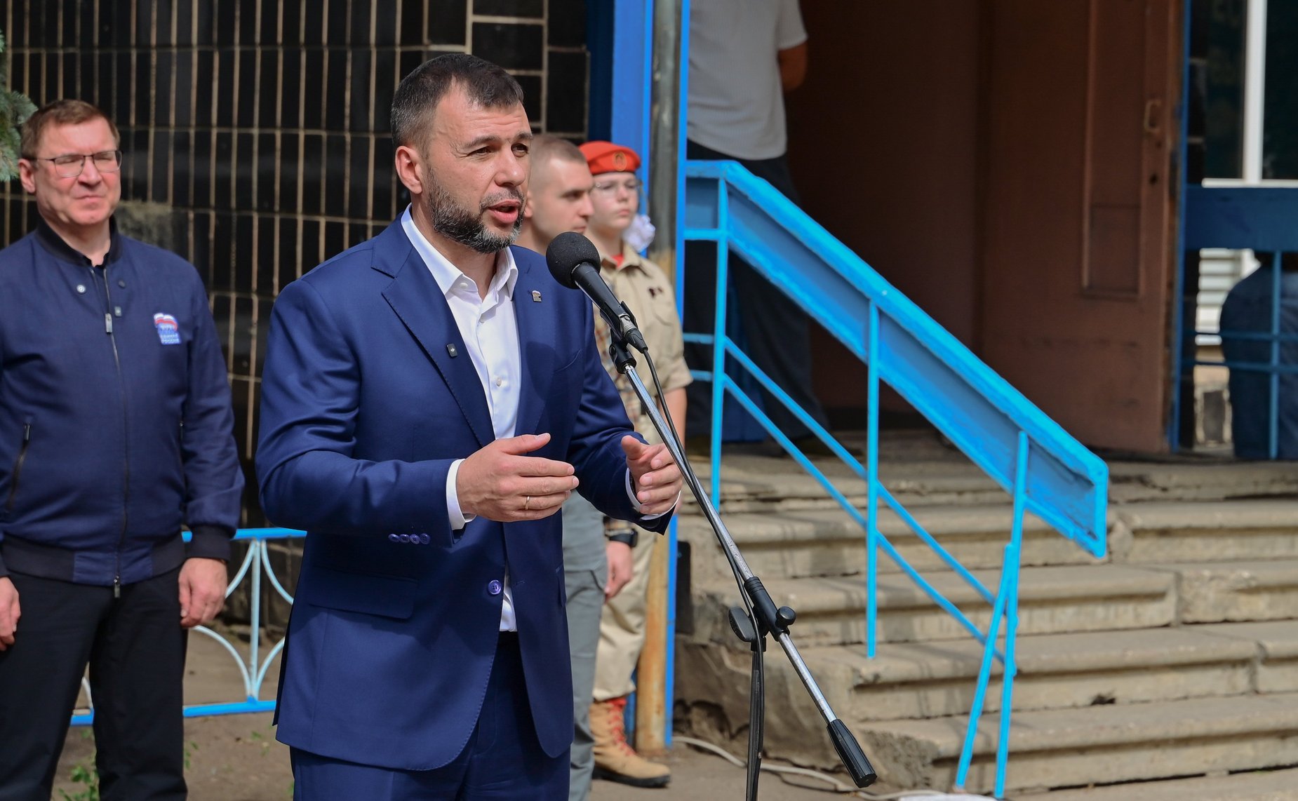 Рабочий визит первого заместителя Председателя Совета Федерации Владимира Якушева в Донецк