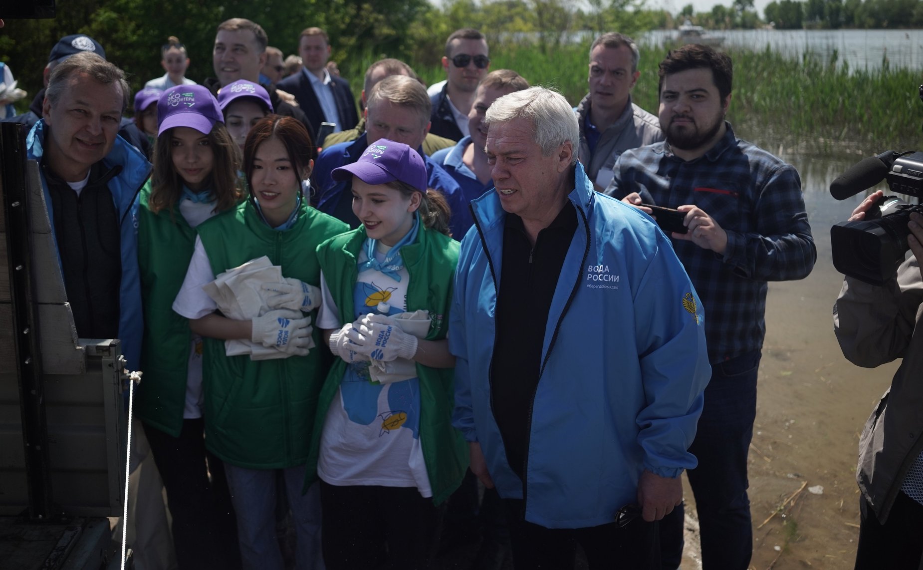 Первый заместитель Председателя СФ Андрей Яцкин принял участие во Всероссийской экологической акции «Вода России»