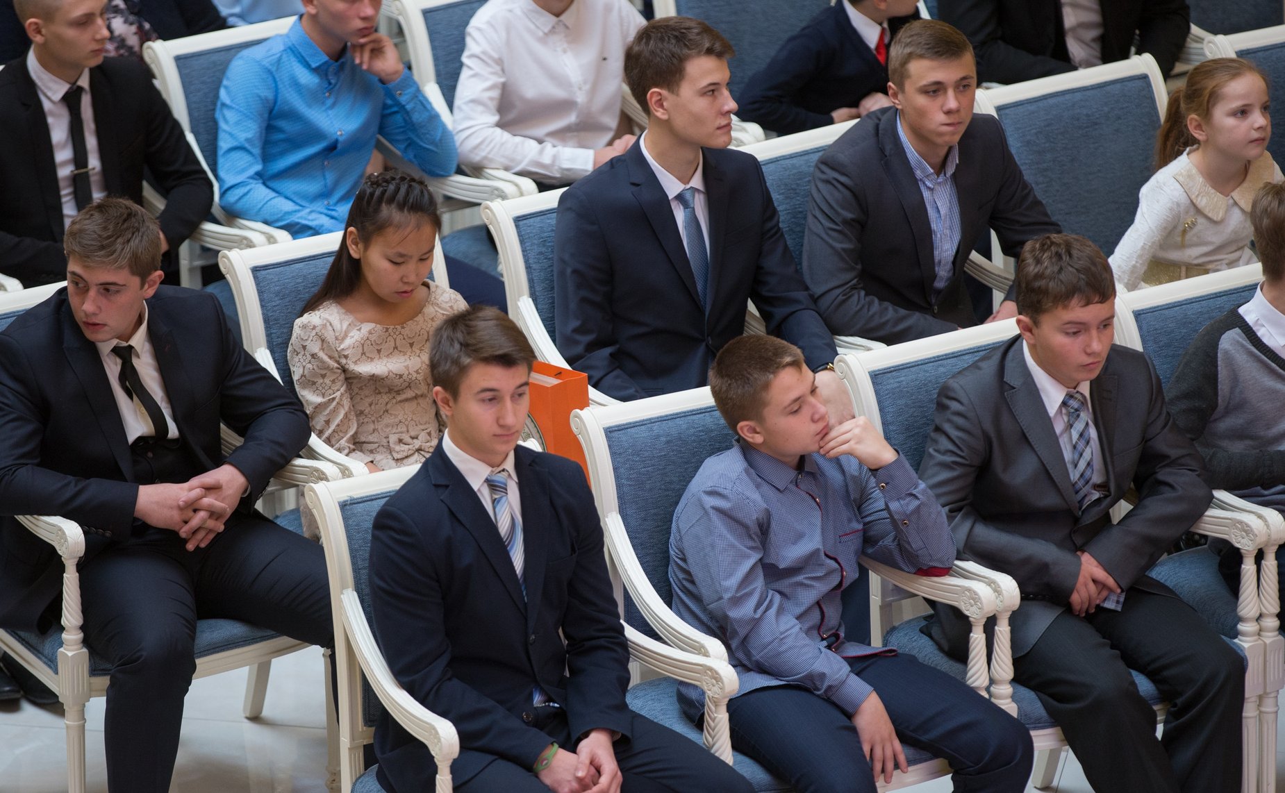 Торжественная церемония награждения и чествования детей и подростков, проявивших личное мужество в экстремальных ситуациях