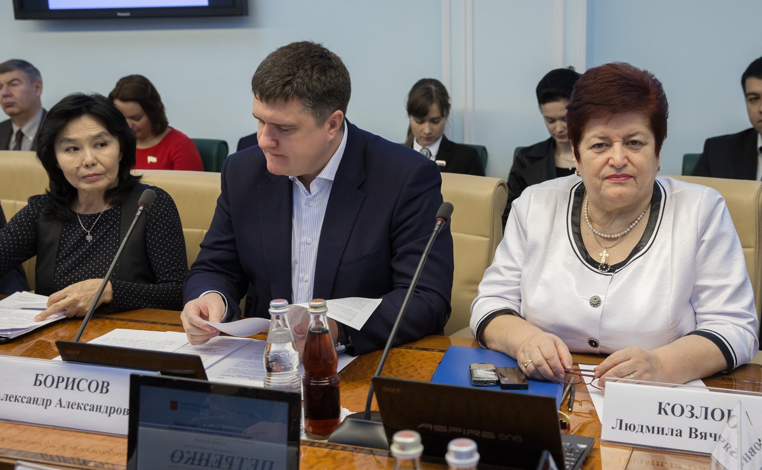 26-11-13 Заседание комитета СФ по Соцполитике-3 Борисов, Козлова, Мунзук