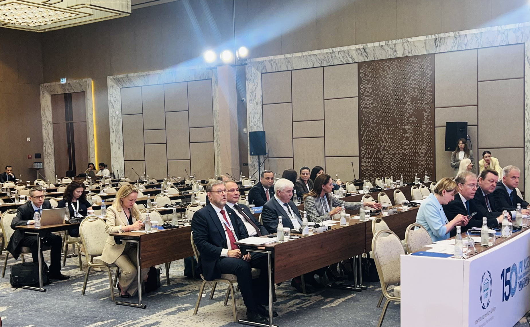 Рабочий визит делегации Совета Федерации во главе с Председателем СФ Валентиной Матвиенко в Республику Узбекистан для участия в мероприятиях юбилейной 150-й Ассамблеи Межпарламентского союза