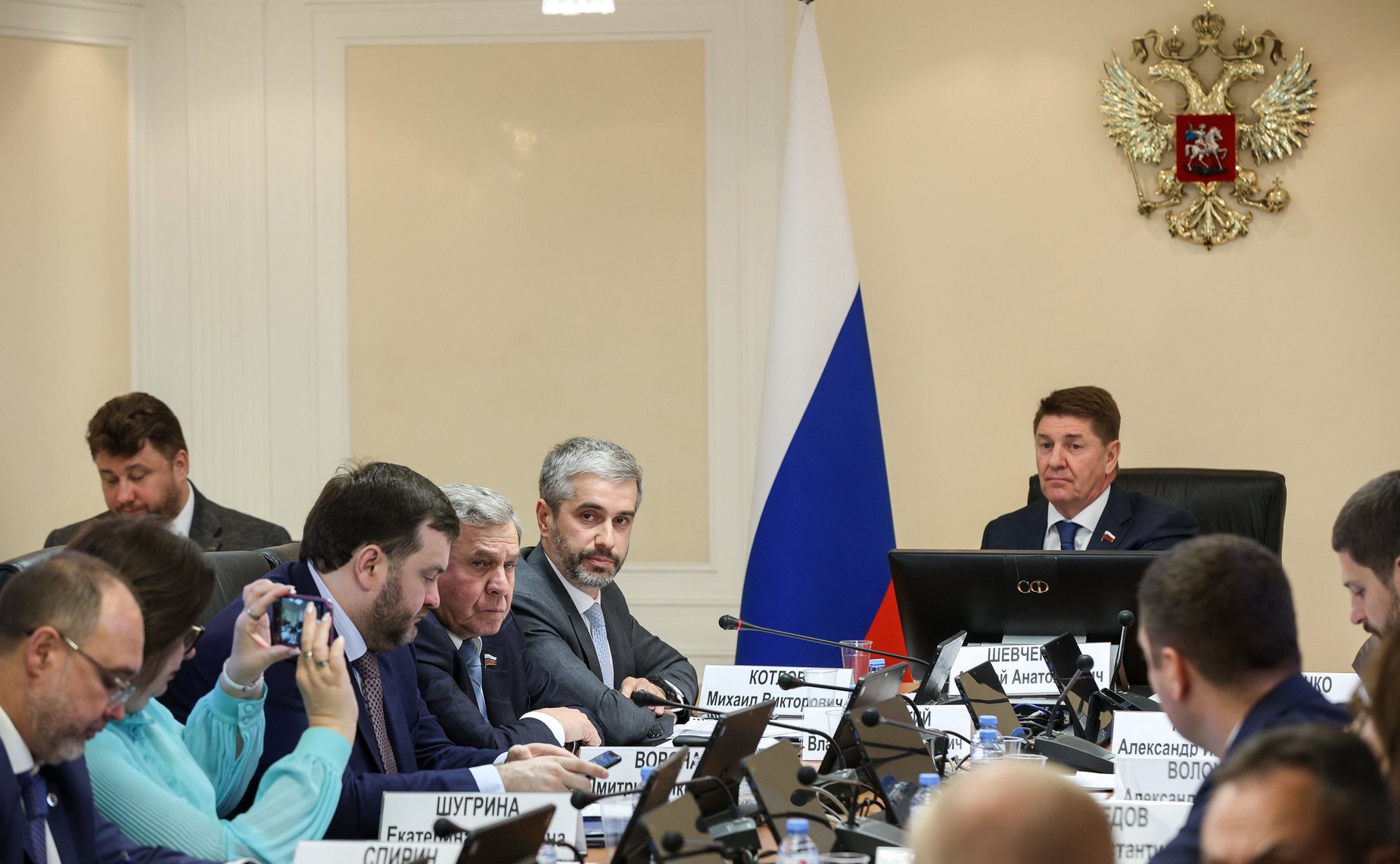Встреча сенаторов Российской Федерации с участниками Программы «Руководители представительных органов местного самоуправления Донбасса и Новороссии»