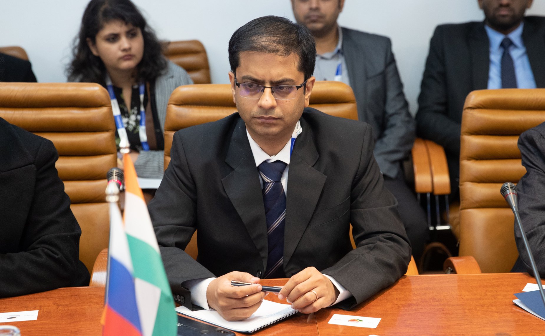 Встреча Е. Афанасьевой с делегацией представителей молодого поколения политическит активных ответственных работников Индии