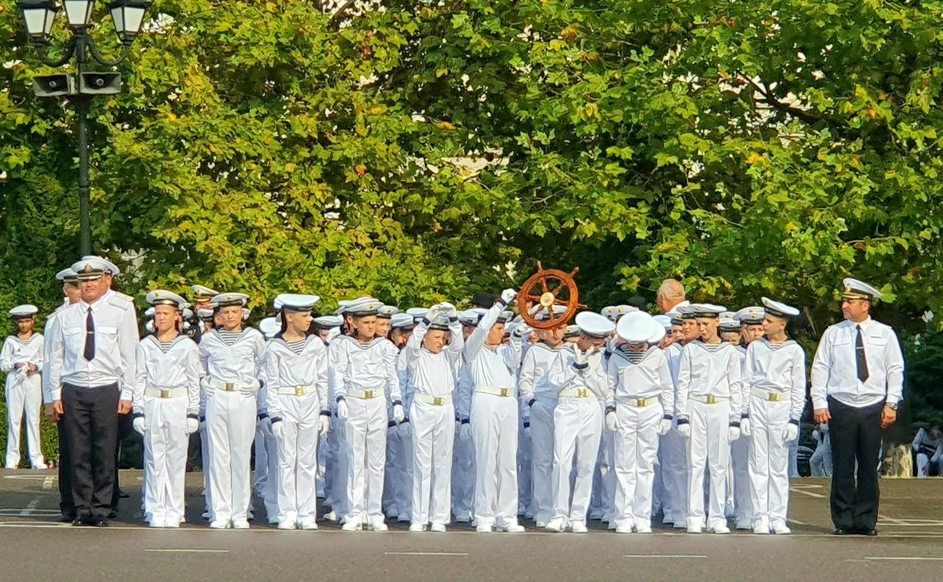 Сергей Колбин поздравил с началом учебного года воспитанников филиала «Нахимовского военно-морского училища» МО РФ