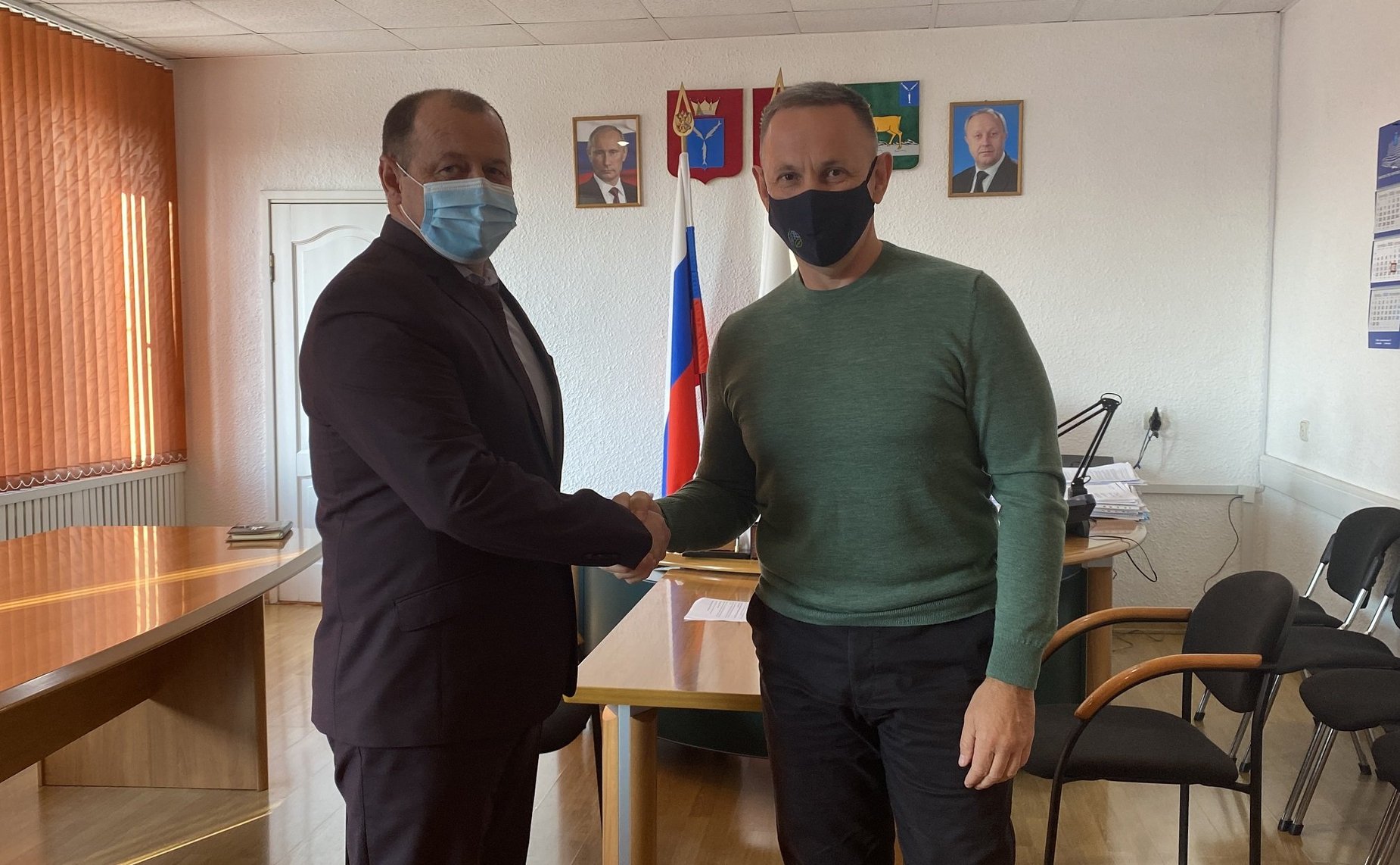 Олег Алексеев в ходе работы в регионе посетил приграничные районы Саратовской области
