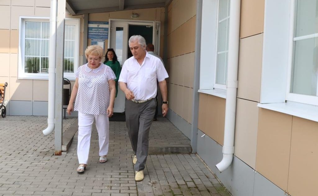Оксана Хлякина в рамках работы в регионе совершила поездку в Елецкий район