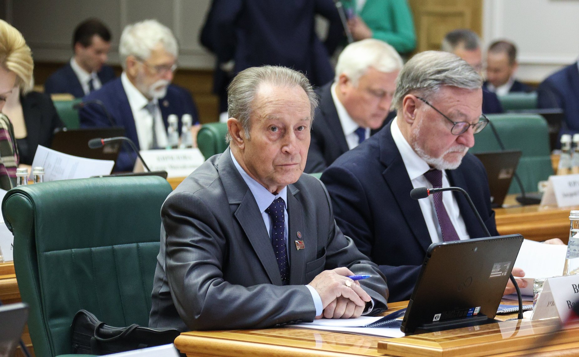 Заседание Организационного комитета по подготовке и проведению празднования 80-летия полного освобождения Ленинграда от фашистской блокады