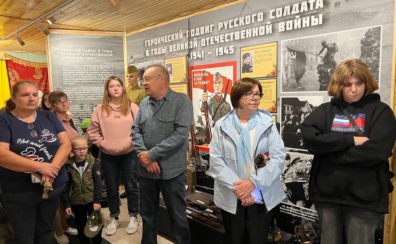 Игорь Мурог в рамках региональной недели провел в Ряжском округе мероприятия, посвященные Дню памяти и скорби