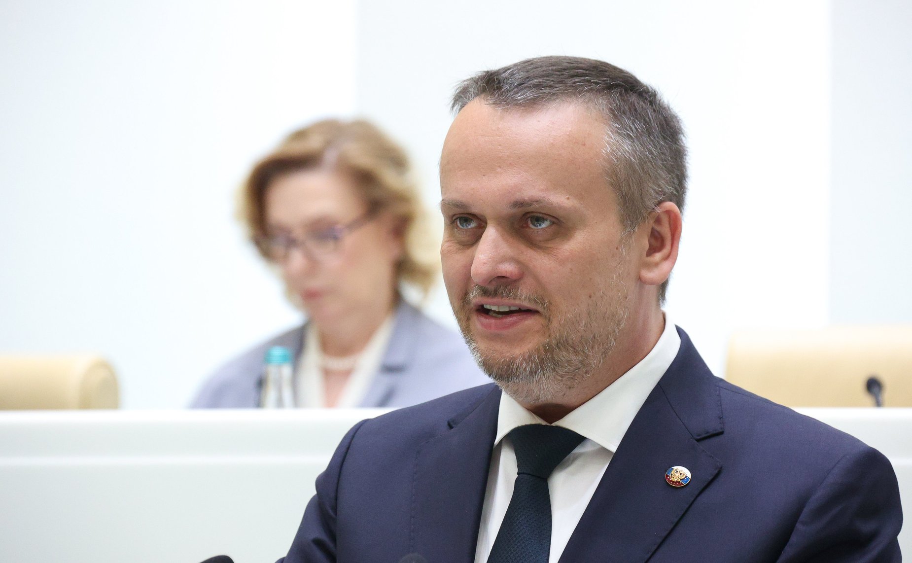 Министр транспорта Российской Федерации Андрей Никитин