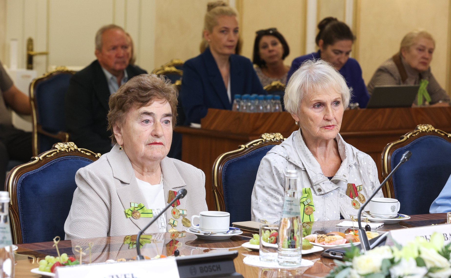 Встреча Председателя Совета Федерации Валентины Матвиенко с делегацией общества «Жители блокадного Ленинграда» Санкт-Петербурга