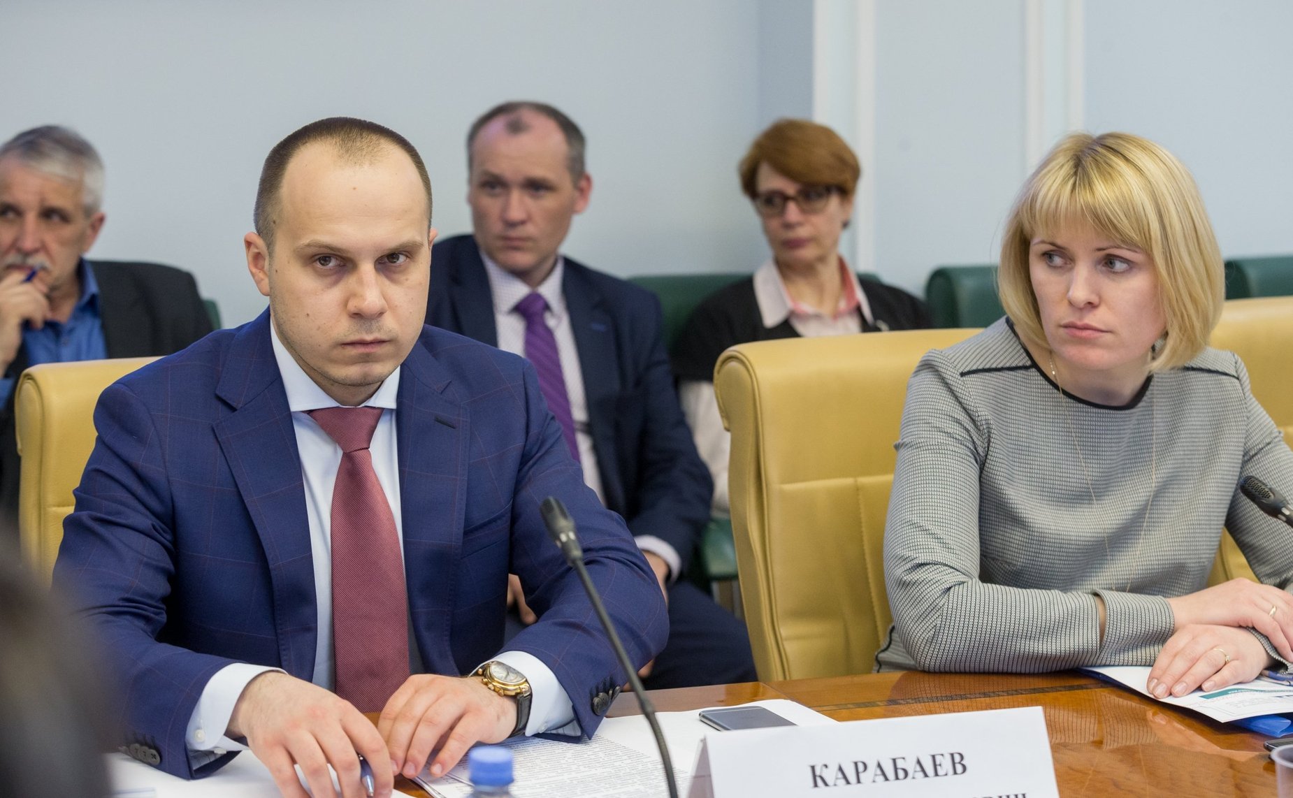 А. Карабаев и А. Никитина