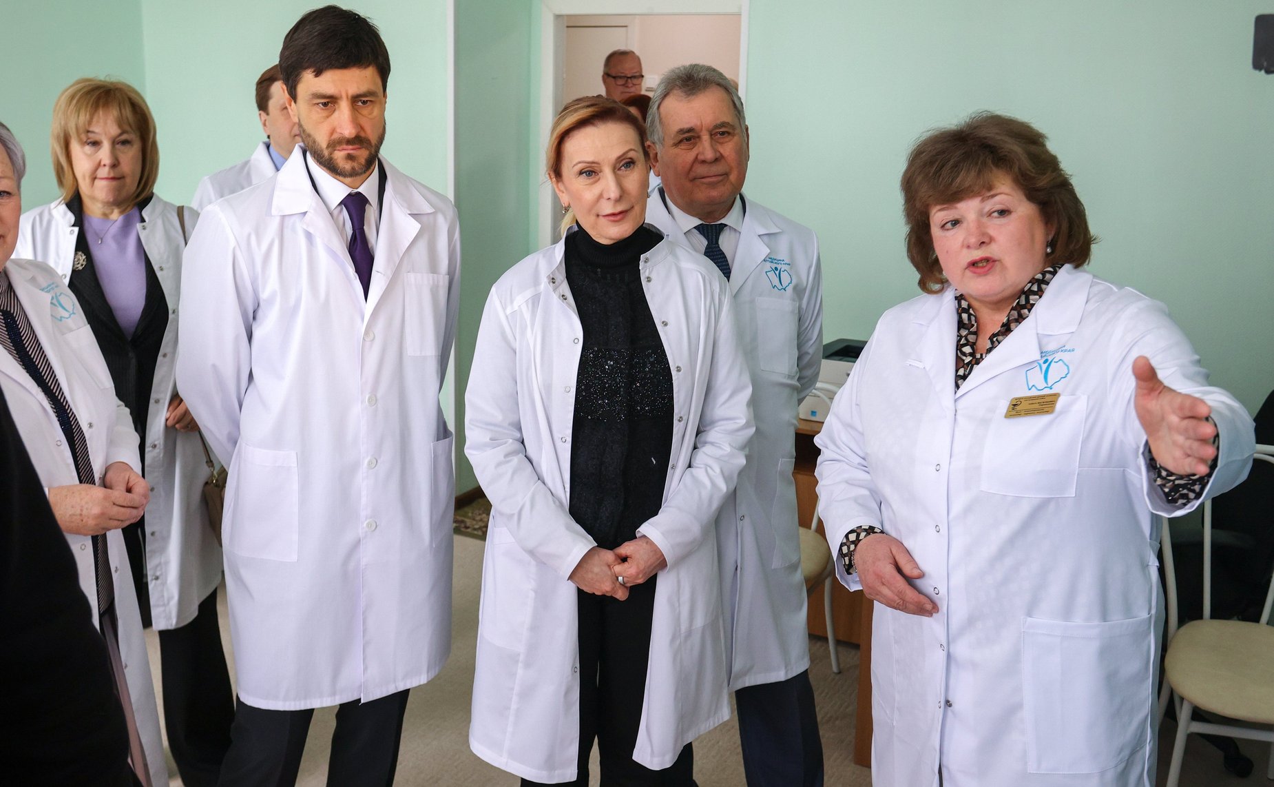 Рабочий визит заместителя Председателя Совета Федерации Инны Святенко в Алтайский край. Клинический лечебно-реабилитационный центр «Территория здоровья»