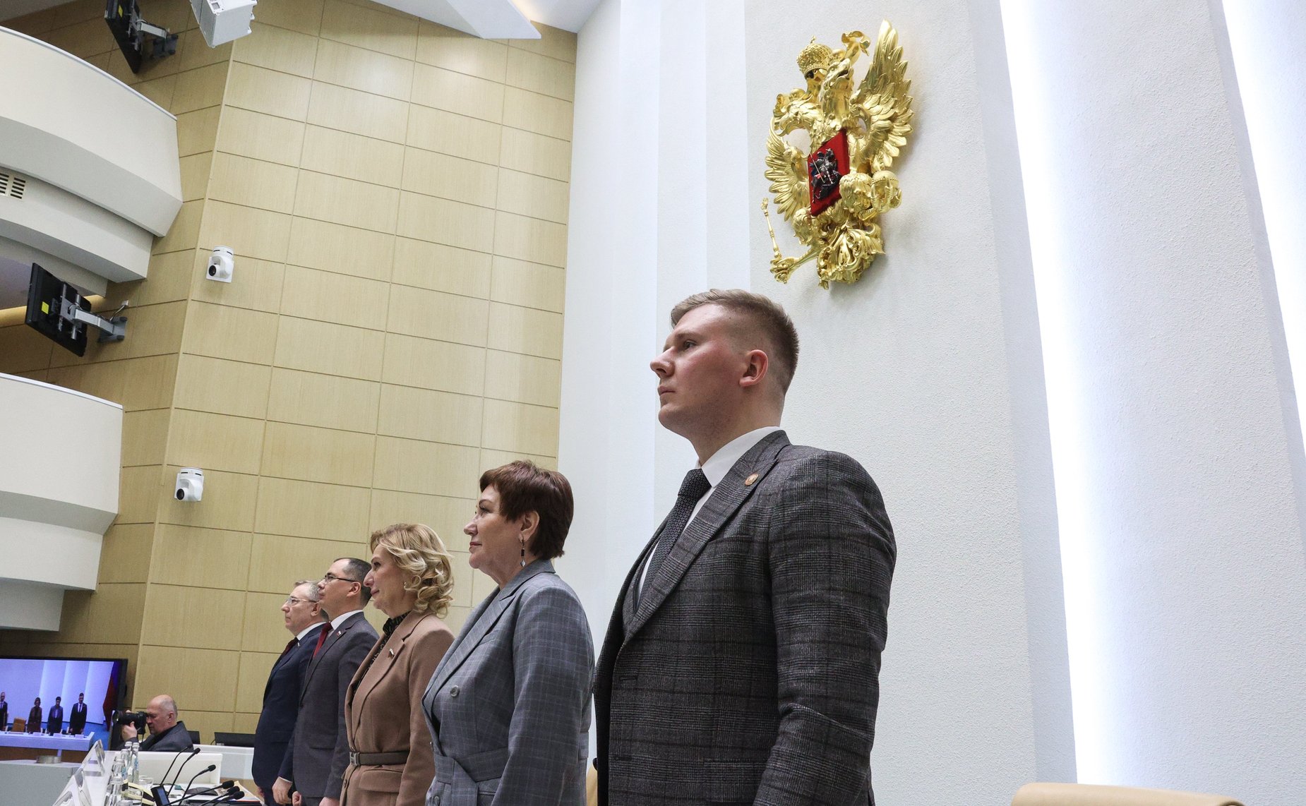 Заседание Палаты молодых законодателей при Совете Федерации