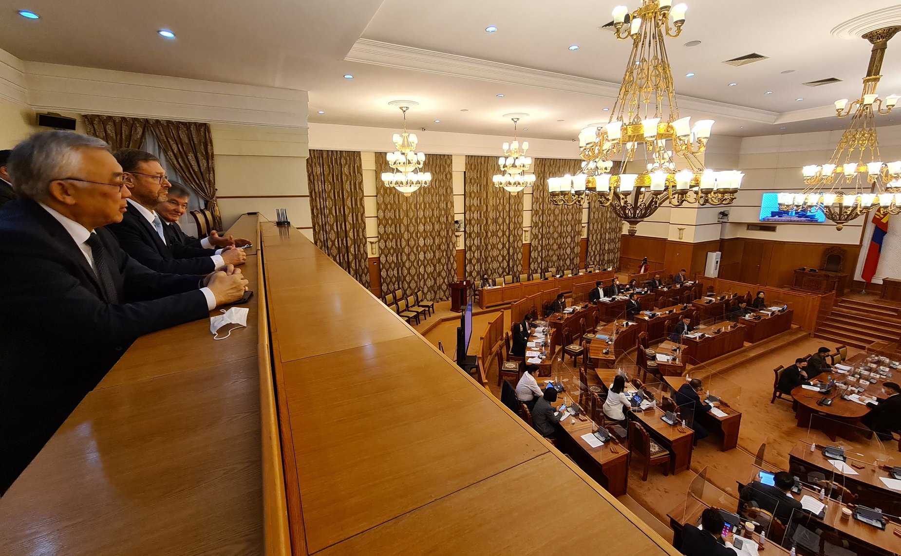 Делегация Совета Федерации во главе с заместителем Председателя СФ Константином Косачевым посещает Монголию с официальным визитом