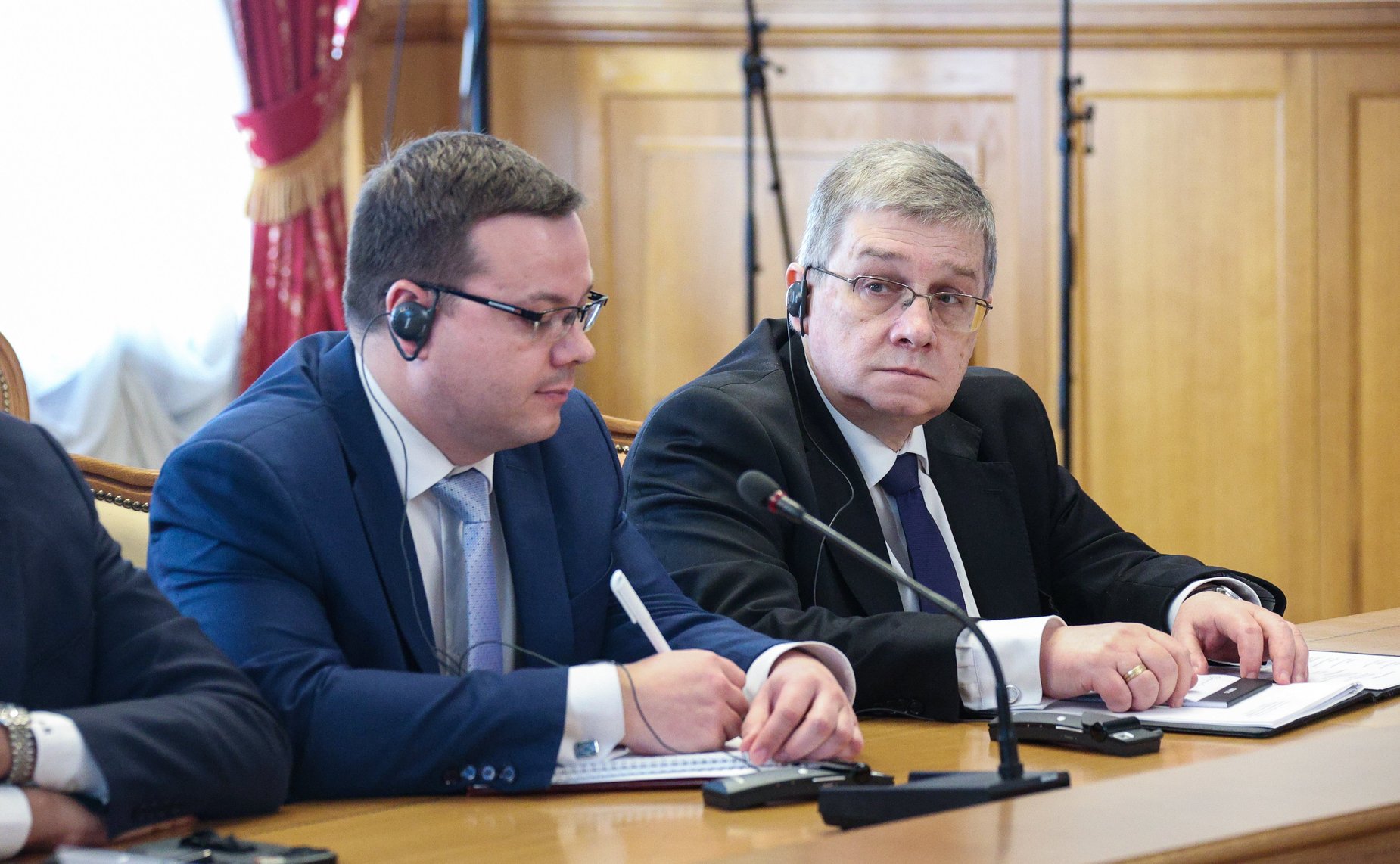 Встреча председателей комитетов по международным делам парламентов (палат парламентов) стран БРИКС с Министром иностранных дел Российской Федерации Сергеем Лавровым