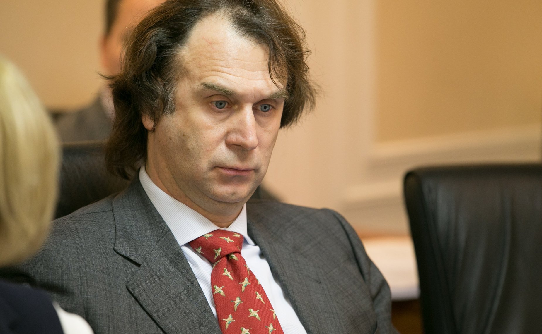 С. Лисовский на заседании Комитета по аграрно-продовольственной политике и природопользованию