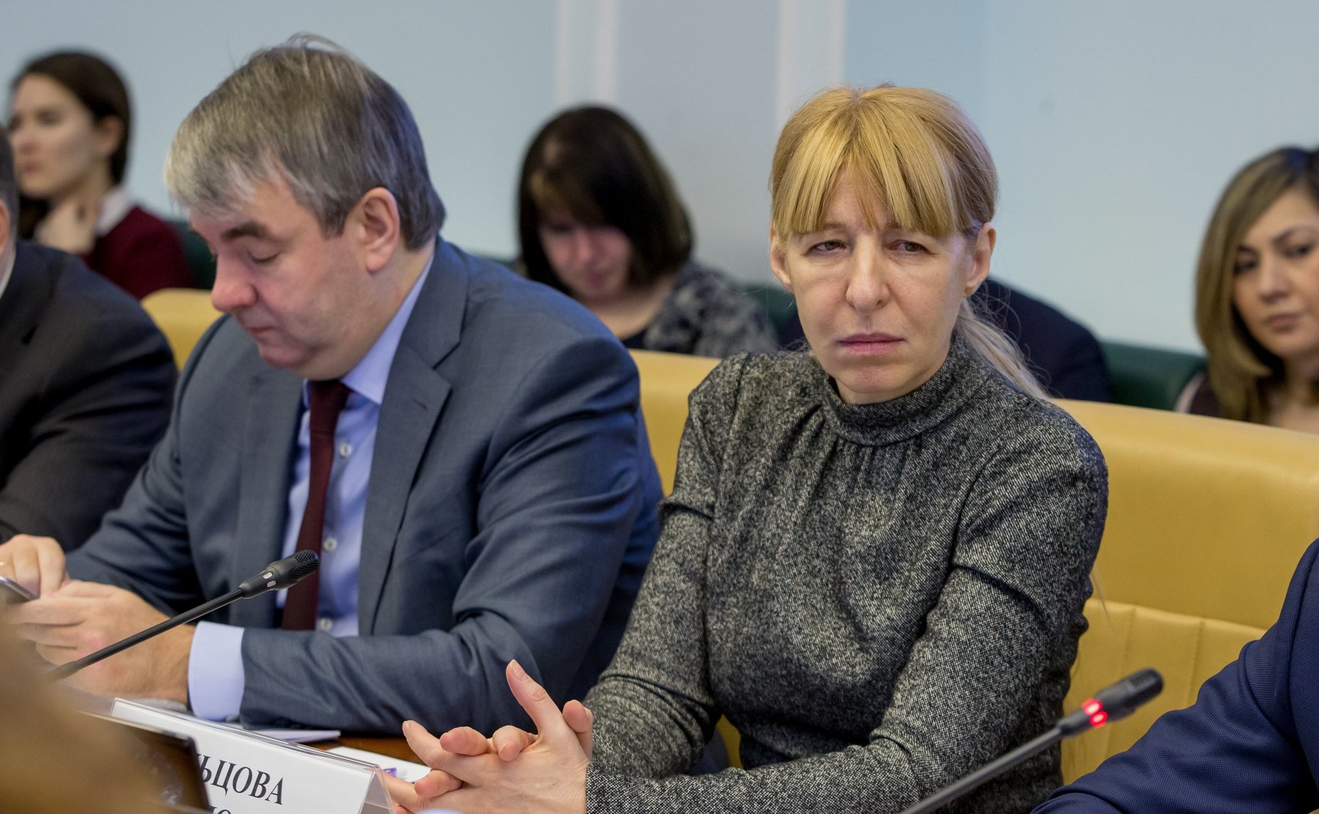 Расширенное заседание Комитета СФ по социальной политике с участием Министра труда и социальной защиты РФ М.Топилина и представителей органов государственной власти Пензенской области