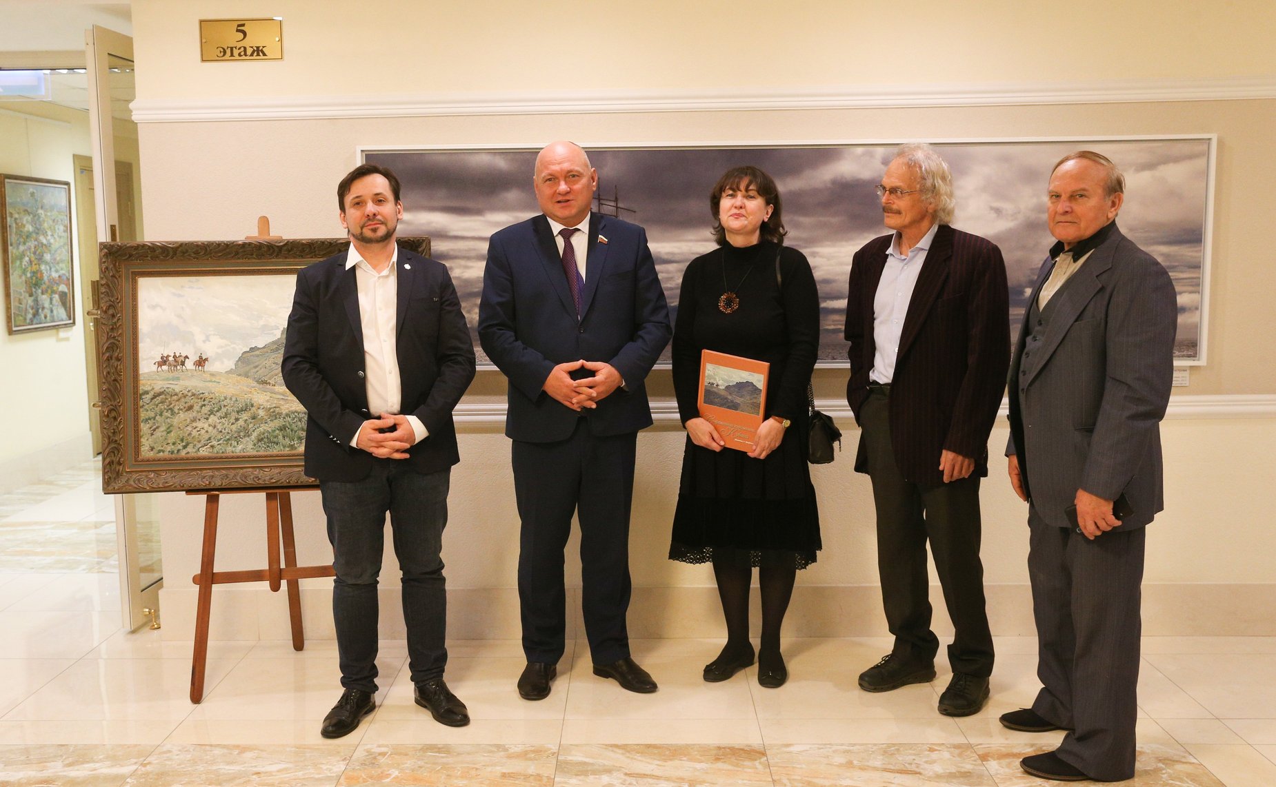 Открытие в Совете Федерации художественной выставки «Кубань на южных рубежах России»