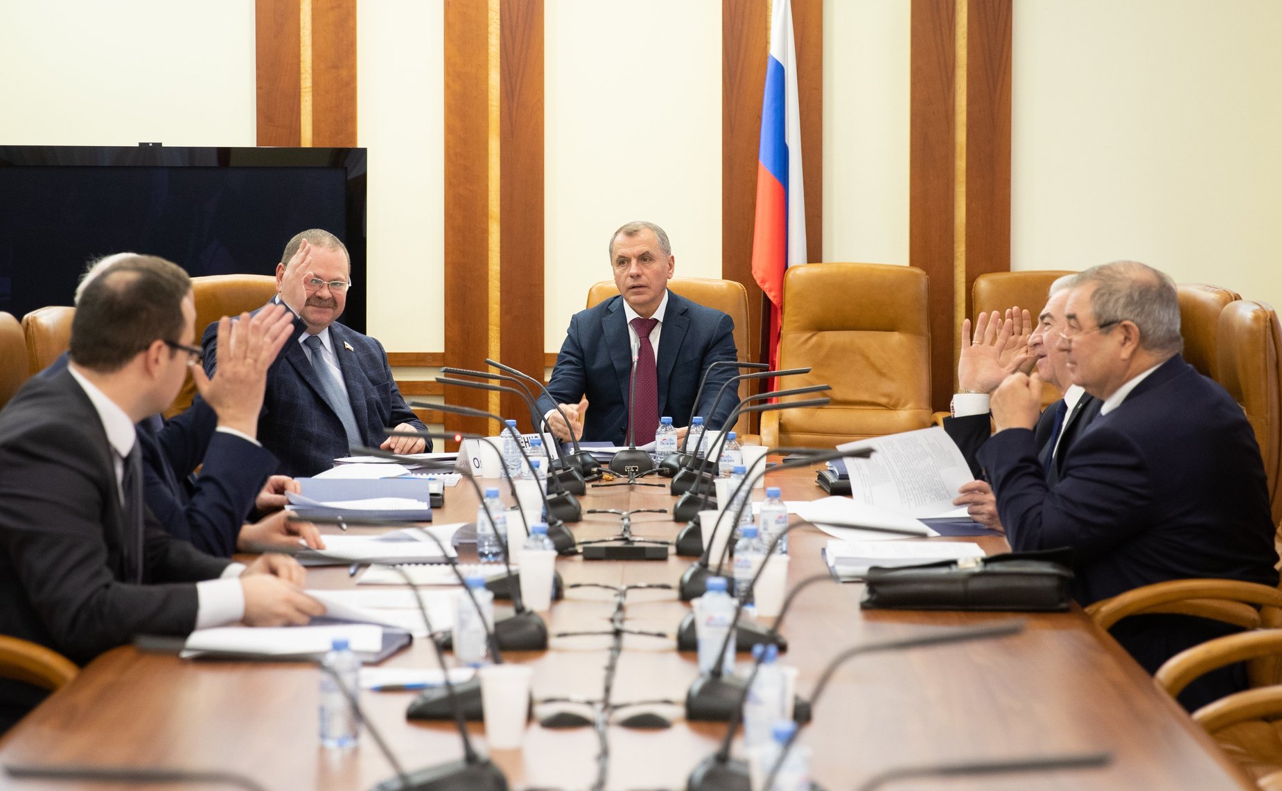 Заседание Комиссии Совета законодателей по вопросам интеграции Республики Крым и города федерального значения Севастополя в правовую систему Российской Федерации