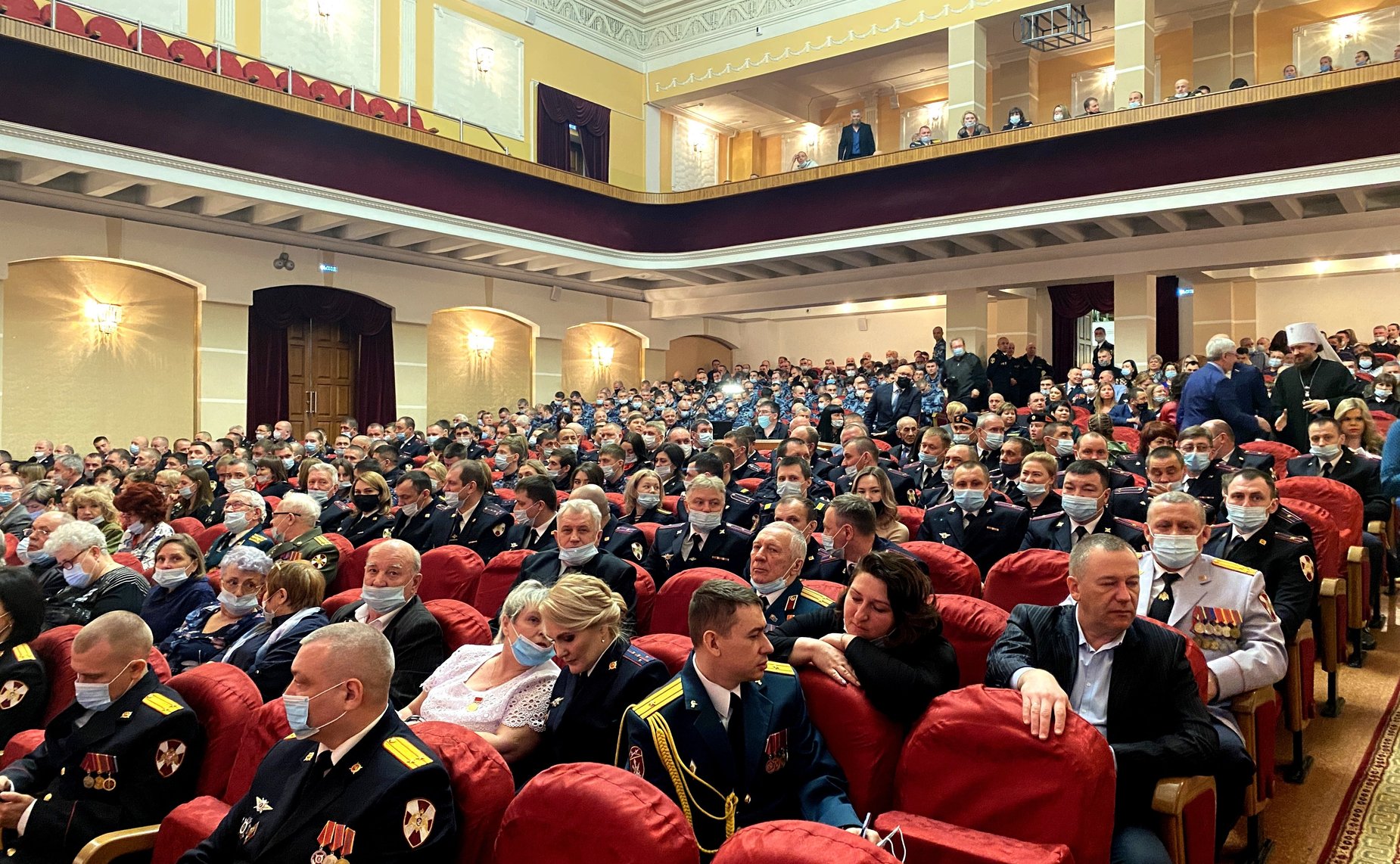 Маргарита Павлова в рамках региональной недели приняла участие в торжественном мероприятии, посвященном празднованию пятилетия со дня основания Росгвардии