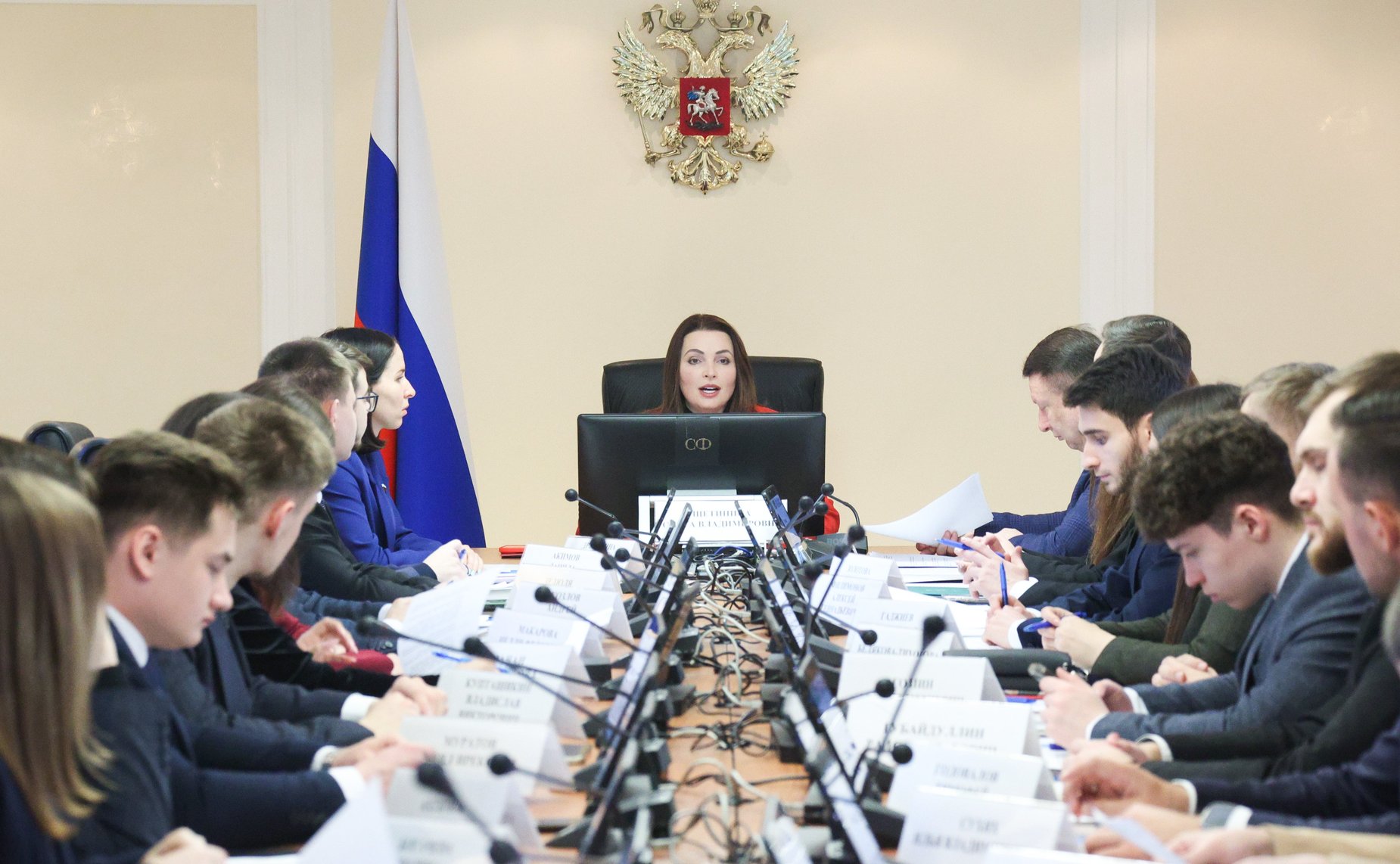 Встреча с членами Ассоциации молодежных палат (парламентов) при представительных органах муниципальных образований, являющихся административными центрами субъектов РФ Приволжского федерального округа в СФ