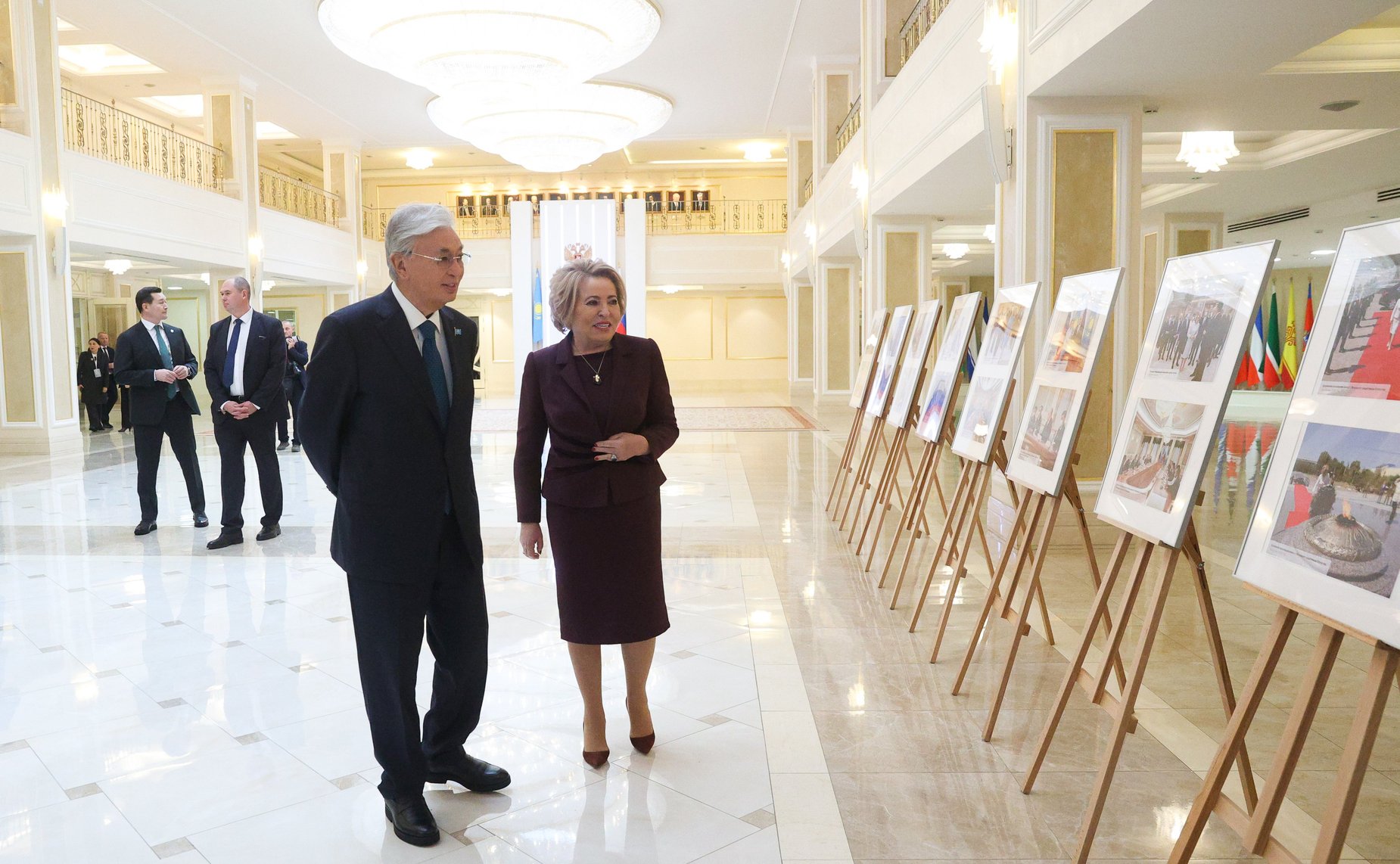 Встреча Председателя Совета Федерации Валентины Матвиенко и Президента Республики Казахстан Касым-Жомарта Токаева