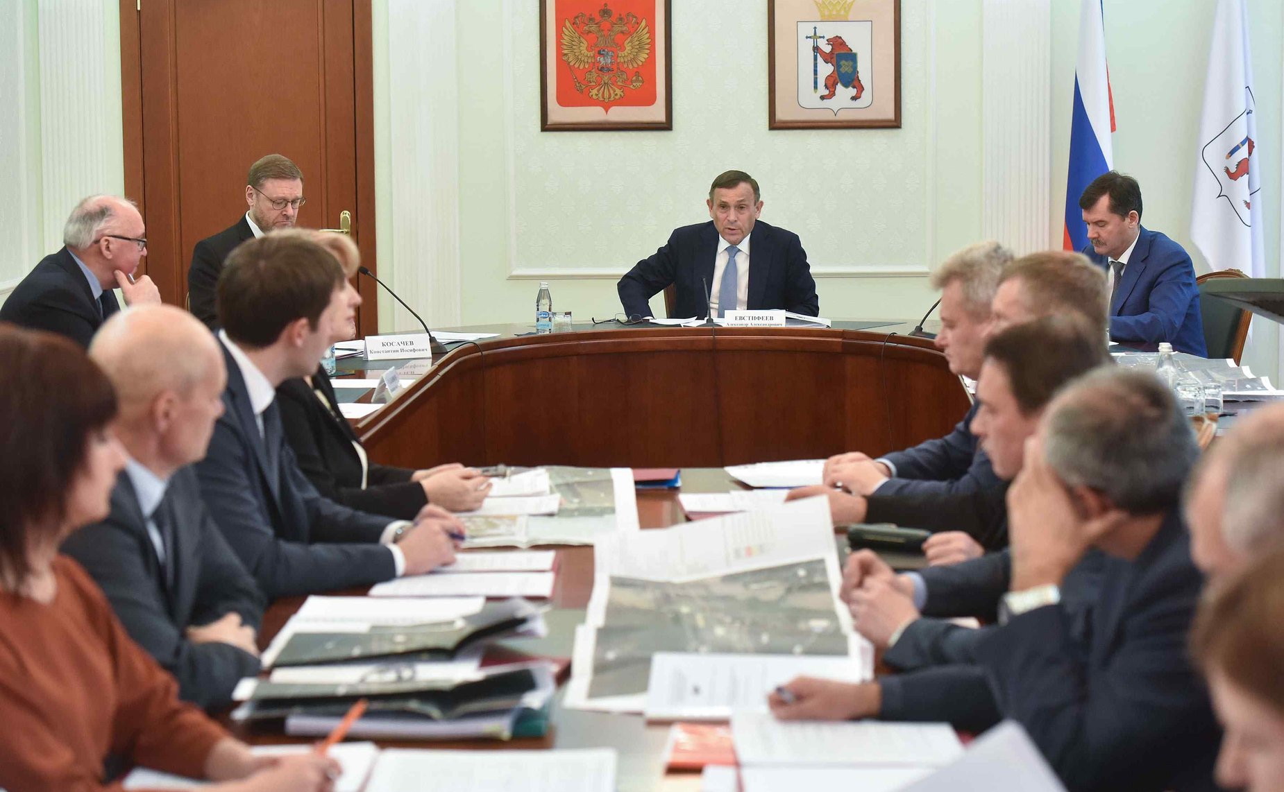 К. Косачев посетил Марий Эл с рабочим визитом