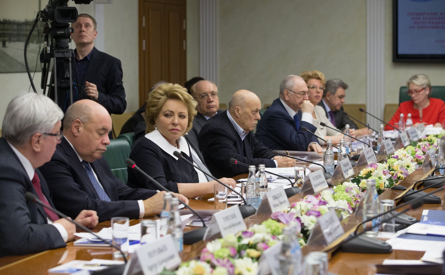 В. Матвиенко на заседании Интеграционного клуба