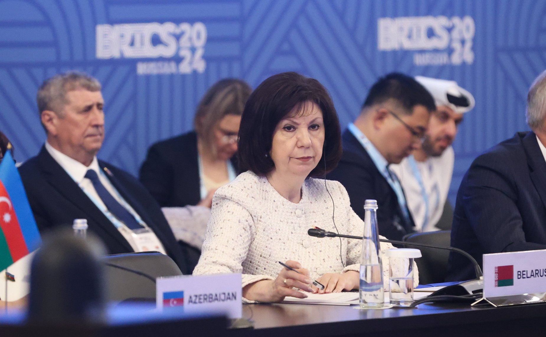 Х Парламентский форум БРИКС. Пленарное заседание «Роль парламентов в противодействии фрагментации многосторонней торговой системы и преодолении угроз, связанных с последствиями глобальных кризисов»