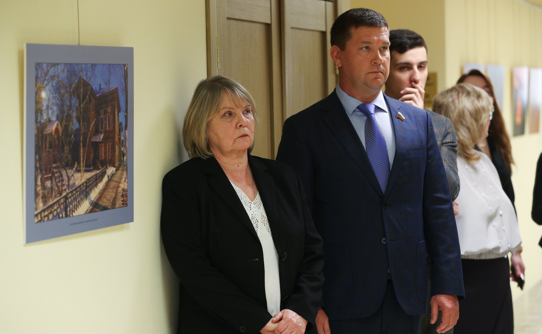 Открытие в Совете Федерации фотовыставки и презентация фотокниги «Открытое слово», посвященных 85-летию В.Г. Распутина