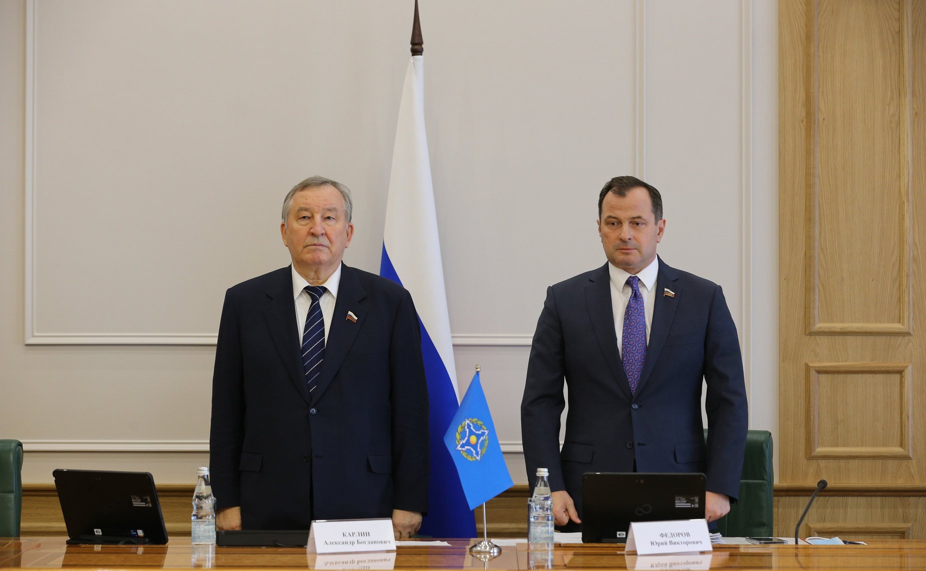 Сенаторы РФ приняли участие в заседаниях постоянных комиссий ПА ОДКБ