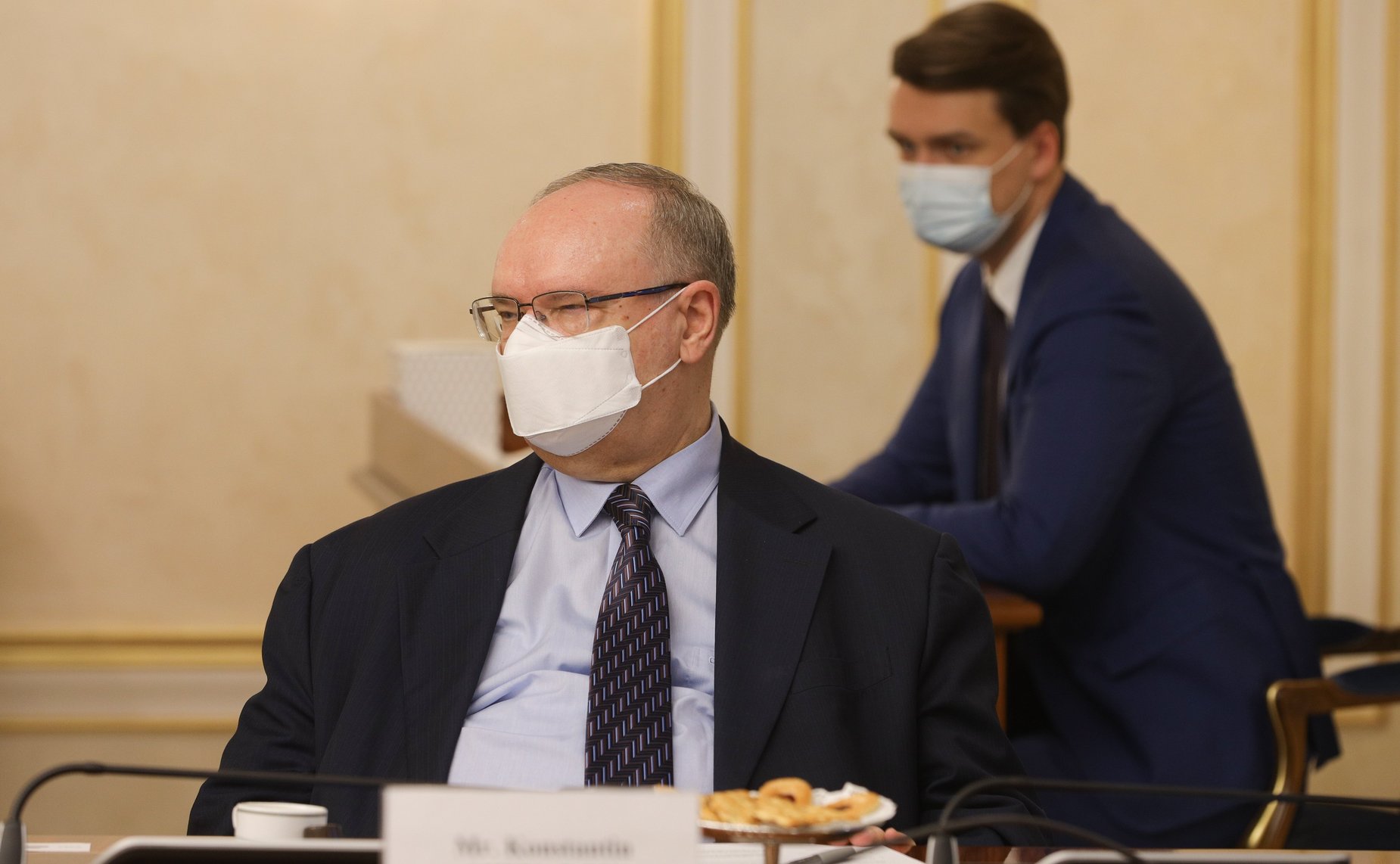 Встреча Валентины Матвиенко с Высоким представителем Генерального секретаря ООН по Альянсу цивилизаций Мигелем Моратиносом