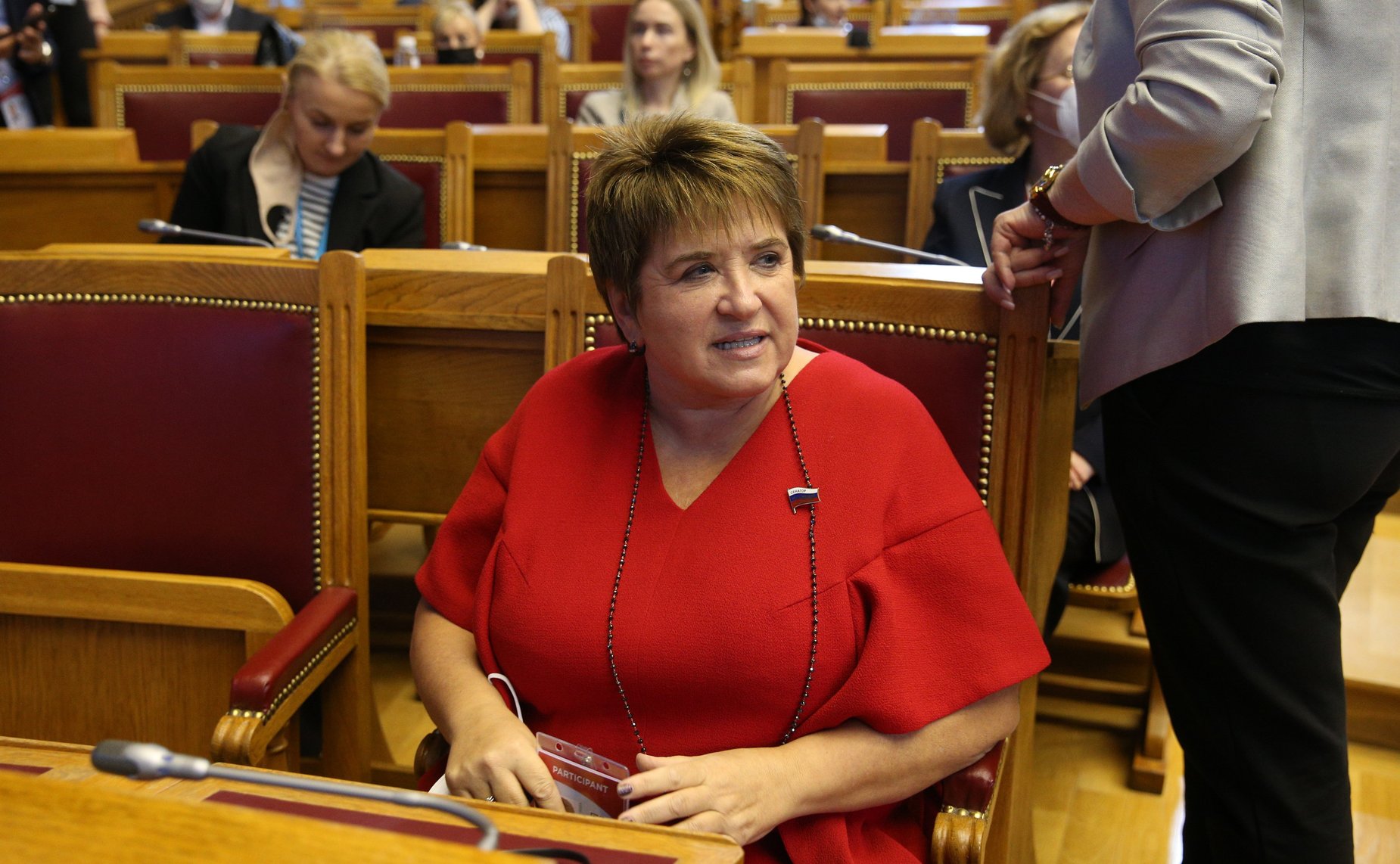 Заключительное пленарное заседание Третьего Евразийского женского форума «Женщины: глобальная миссия в новой реальности»